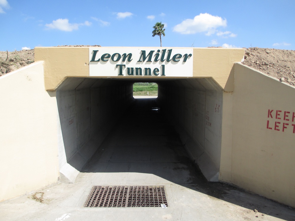 leon miller tunnel sign