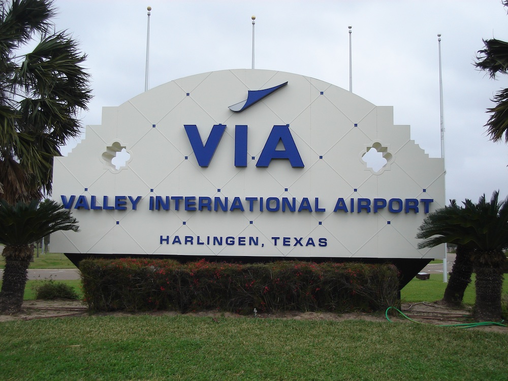 valley international airport monument sign